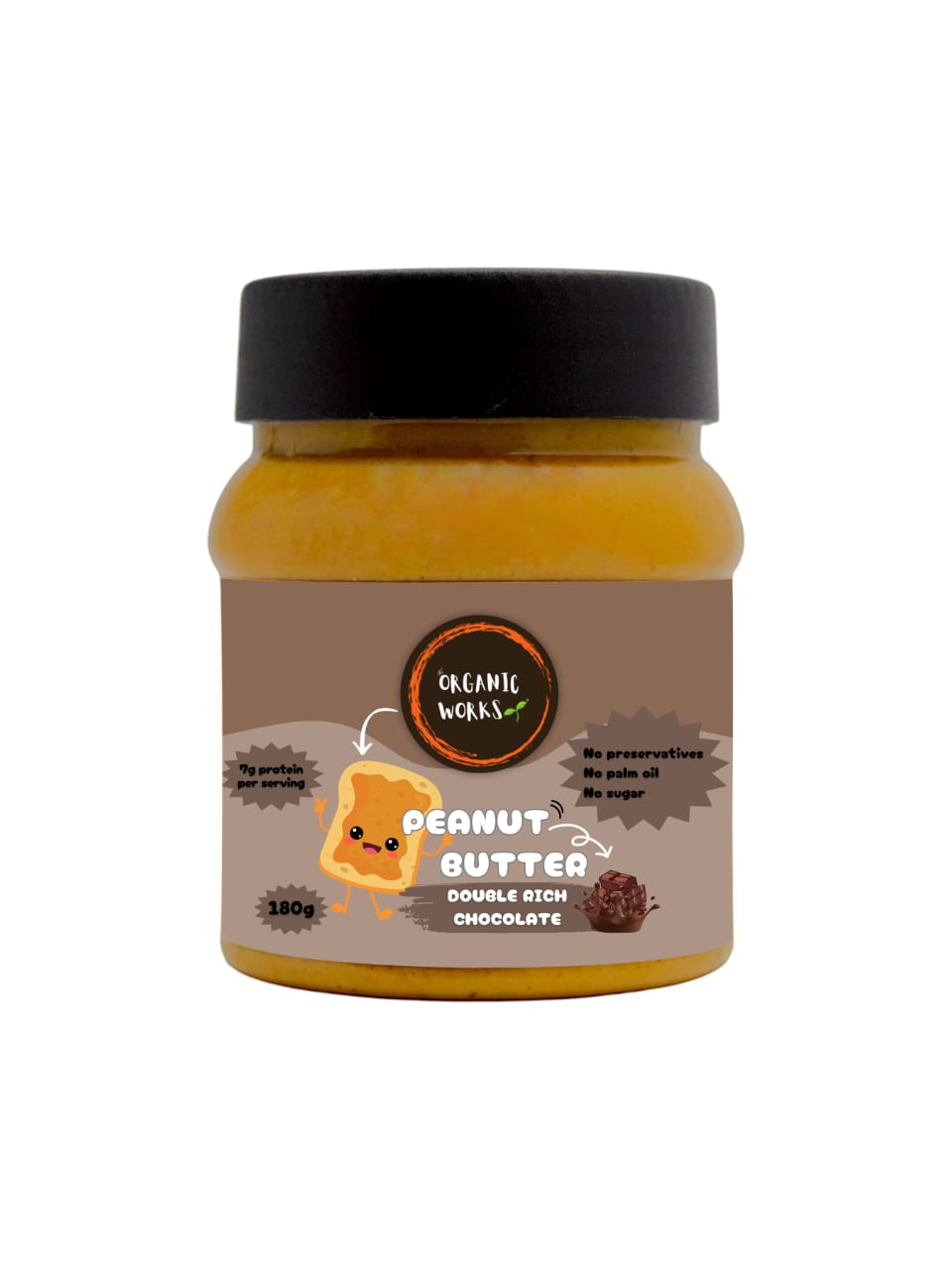 Peanut Butter Double Rich Chocolate 180g