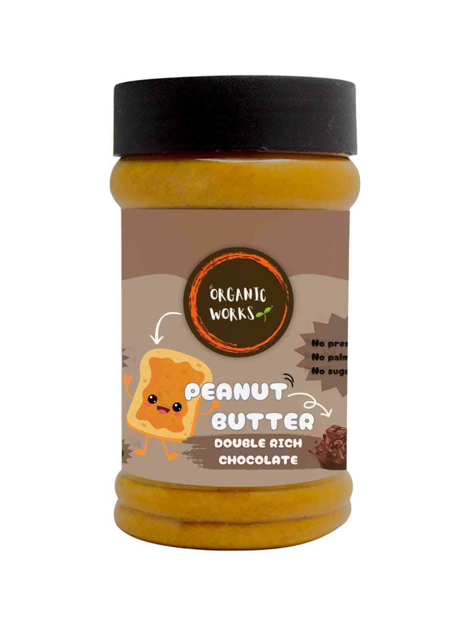 Peanut Butter Double Rich Chocolate 750g