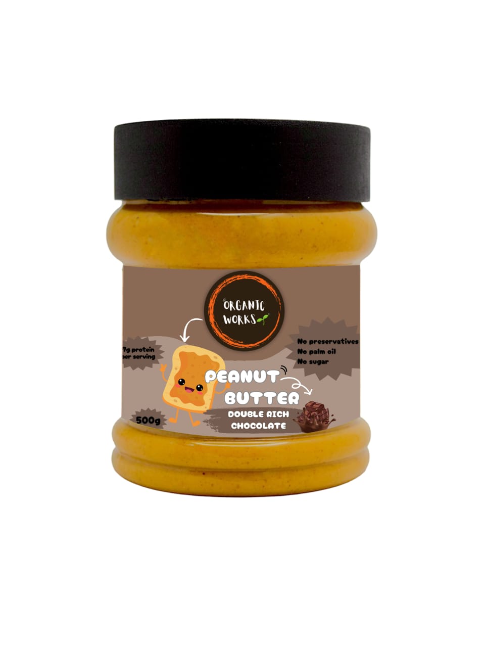 Peanut Butter Double Rich Chocolate 500g